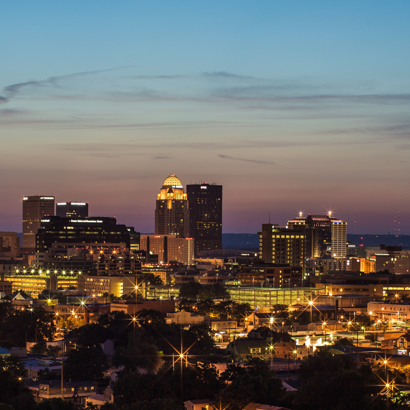 Louisville, Kentucky skyline